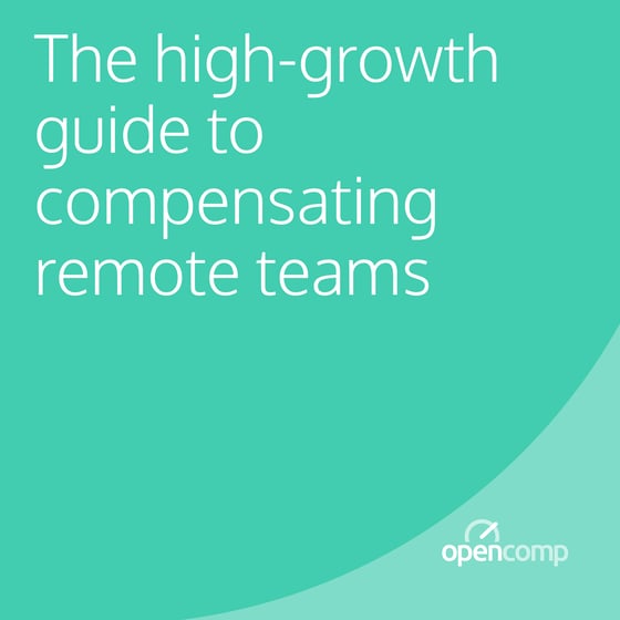 eBook: High Growth Tips for Compensating a Remote Team